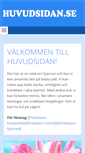 Mobile Screenshot of huvudsidan.se